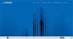 Desktop Screenshot of bluemarineholding.com
